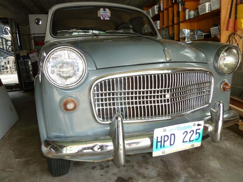 <p>Lady Lee&rsquo;s home isn&rsquo;t the only retro thing she owns. She also cruises in this &rsquo;57 Fiat.</p>