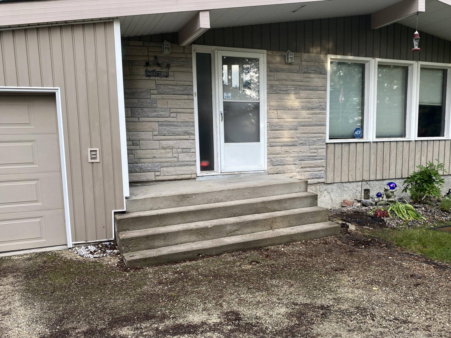  <p>Marc LaBossiere / Free Press</p>
                                <p>Old concrete steps that are no longer level are both a hazard and an eyesore.</p> 