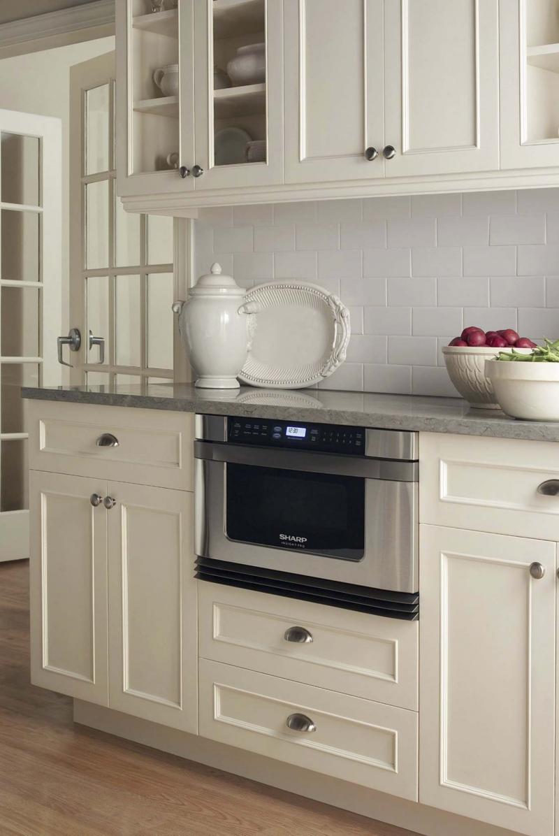 <p>SUPPLIED</p><p>It is best to clean your microwave at least once a month or more frequently if you often heat up items that splatter.</p>