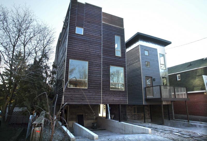 <p>Bruno Schlumberger / The Canadian Press files</p><p>Newly built infill homes in older neighbourhoods could pose risks to adjacent houses.</p>