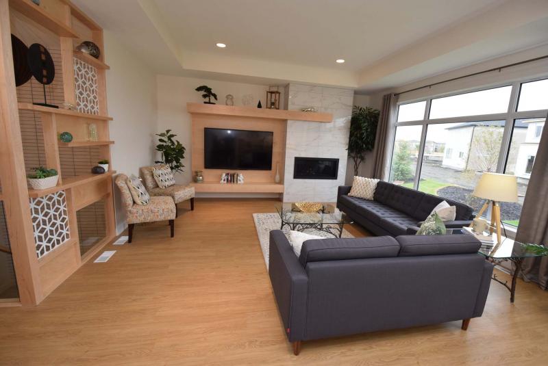 <p>TODD LEWYS / WINNIPEG FREE PRESS</p><p>One of the three 2018 Fall Parade of Homes entries from Hearth Homes, the bungalow avoids a cookie-cutter design, offering a refreshing Scandinavian feel.</p>
