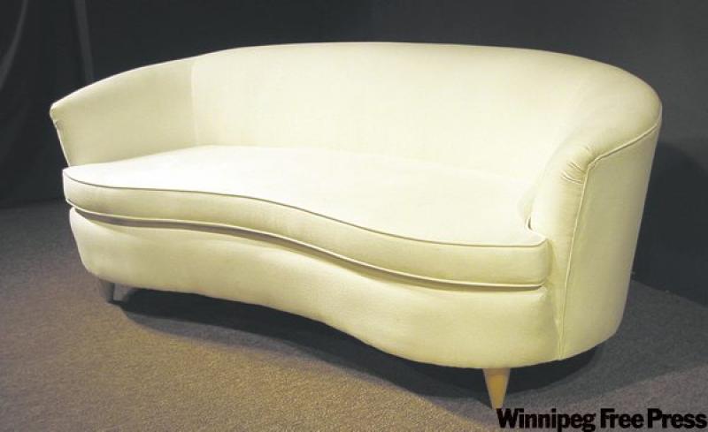 Custom furniture, such as this sofa, can be an excellent way to get just the piece to fit your space.
