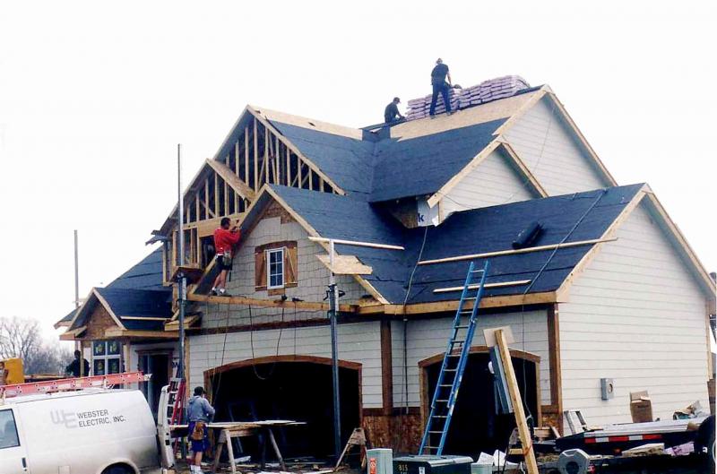 The Associated Press
Homeowners should see all their shingle options before a new or replacement roof is applied. Insist, too, on at least 25-year shingles, heavyweight felt atop the base and drip guards.