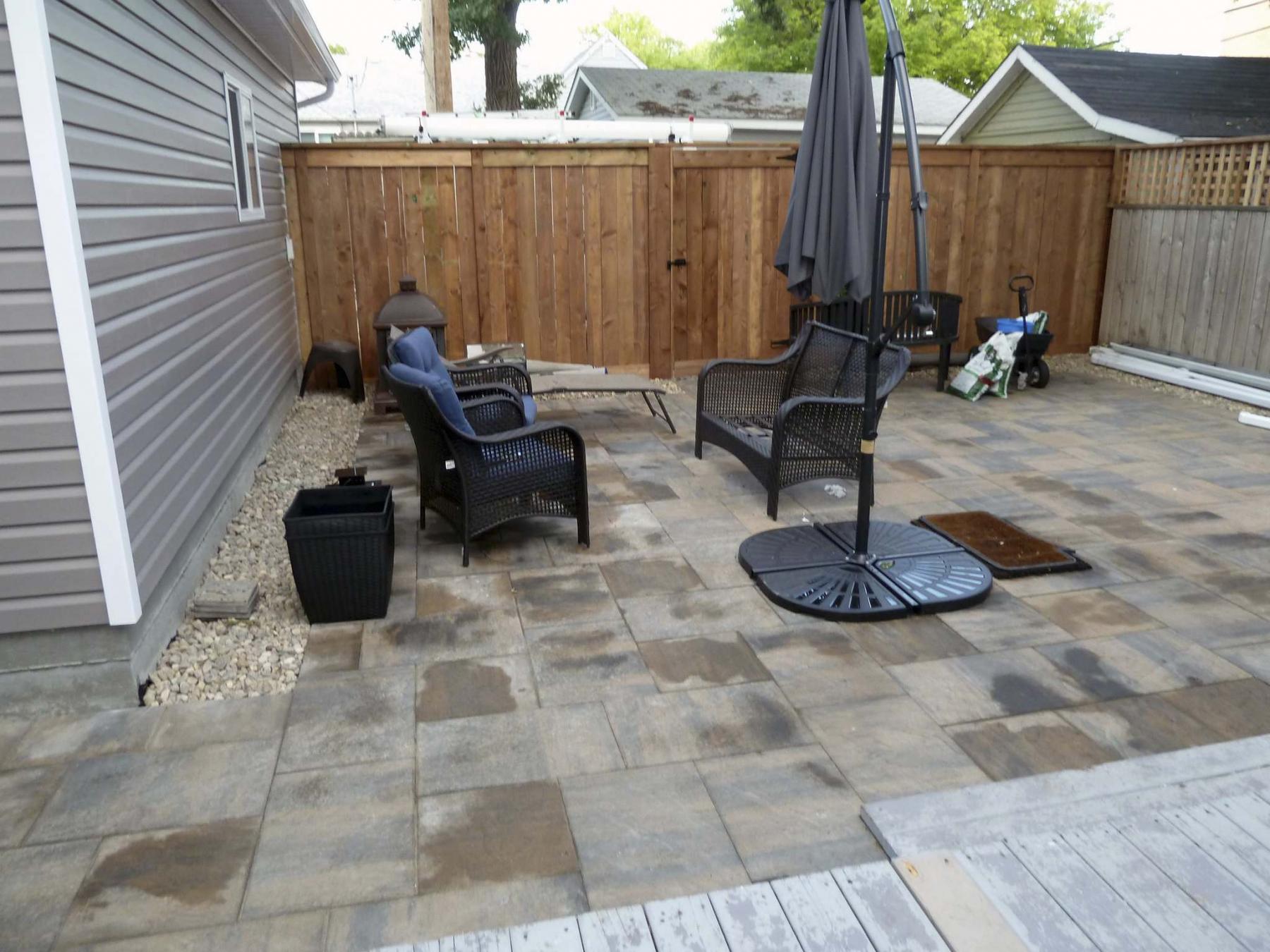 <p>Laurie Mustard / Winnipeg Free Press</p><p>Laurie&rsquo;s friend Beverly Johnson is thrilled with how her home reno is moving along, especially the new backyard, but she warns anyone hiring contractors that communication is king. </p>