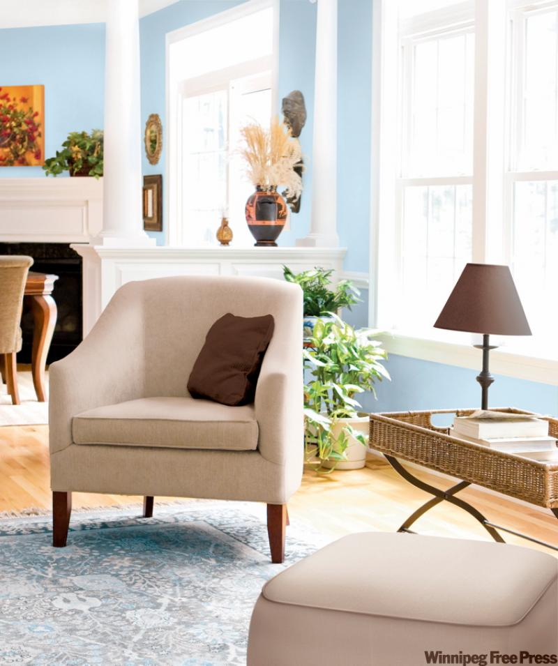 Colour and light are key to an airy feeling in your home.