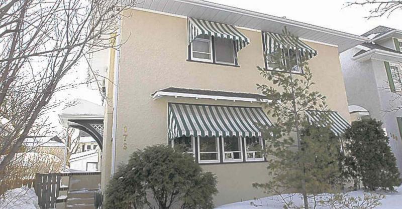 This solid, two-storey home, built in 1922, offers 1,840 square feet.