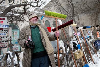 The complicated legacy of the 'Broom Man'