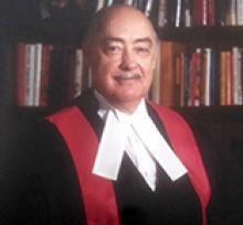 THE HONOURABLE JUDGE PHILIP LANGLOIS ASHDOWN  Obituary pic