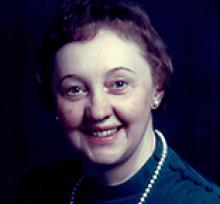 LOUISE M. BOVET (BROWN)  Obituary pic