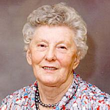 GERTRUDE (GERTIE) VICTORIA HOPKINS (CROSSMAN)  Obituary pic