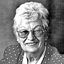 EVELINE (EVIE) MARIE HEFT  Obituary pic