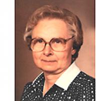 ANNA MEISTER Obituary pic