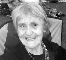 MARGARET THOMSON BROWN  Obituary pic