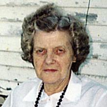 IRVINE (IVY) PETERS  Obituary pic