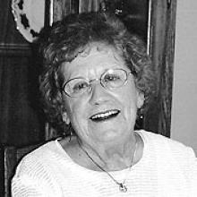 ISABELLE MARTIN DUNLOP (SIBBALD)  Obituary pic