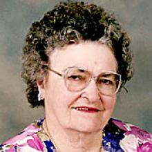 SOLANGE (SALLY) MARTIN (IMBERT)  Obituary pic