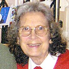 MARGARET WOOD  Obituary pic