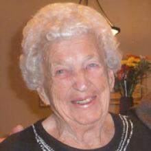 RUBY GLADYS SALOMIE MCCALDER (WARNER)  Obituary pic