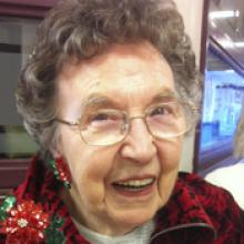 MILDRED OLIVE RUSSELL (CHADWICK)  Obituary pic