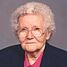 SUSANNA HILDEBRAND  Obituary pic