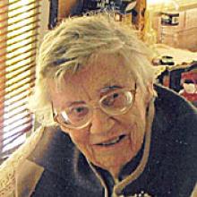MARGARET LAURA MUDGE  Obituary pic