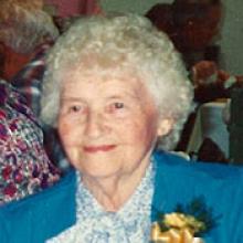 OLIVE PRISCILLA HARVEY (SWAIN) -  Obituary pic
