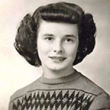 JOYCE A. CHRISTIE (née STANDEN) Obituary pic