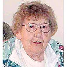 MARY (DORIS) BARR  Obituary pic