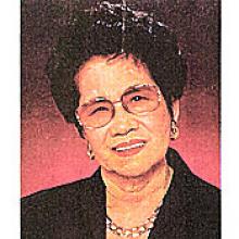 CANDIDA LEGASPI ALMARIO  Obituary pic