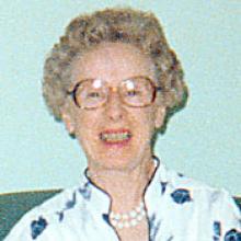 ISABEL KEAR  Obituary pic