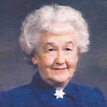 JESSIE ISABELLA CARLSON  Obituary pic