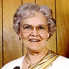 VIRGINIA EVELYN SANBURN  Obituary pic