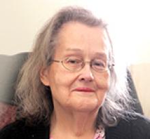 GAYLE MATILDA RIEDEL (née PATRICK) Obituary pic