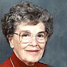 FLORENCE SMIRLE MACKINNON  Obituary pic
