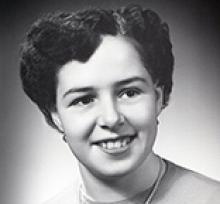 MARIE SARAH PETERS  Obituary pic