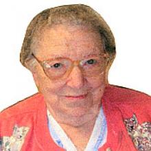 MARGARET ELEANOR WILSON  Obituary pic