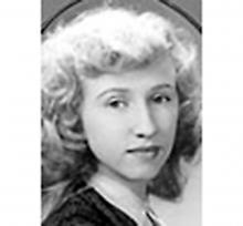 SHIRLEY GERALDINE WATT (TOMSIC)  Obituary pic