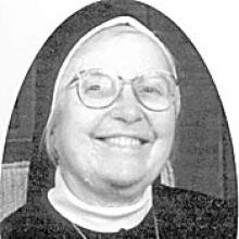 SR. BERENICE HOUDE  Obituary pic