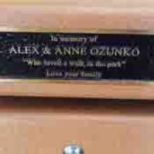 ALEX OZUNKO ANNE  Obituary pic