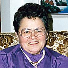 PALMENA (PAM) GREGOIRE -  Obituary pic