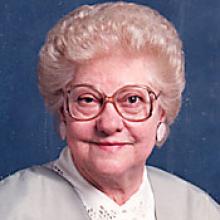 MURIEL V. BROKKE (GOLDRING)  Obituary pic