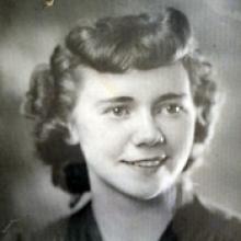 ESTHER LILLIAN HALVARSON (BACKMAN)  Obituary pic