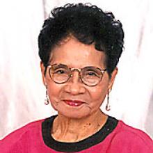 JOVITA ASUNCION AGPALZA  Obituary pic