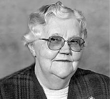ANNE BERGEN  Obituary pic