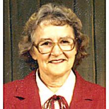 WILHELMINA (MINNIE) WASHENFELDER  Obituary pic
