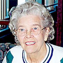 MAVIS SHIRLEY PARKER  Obituary pic