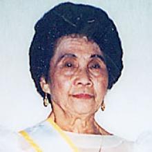 CONCOLACION MANIQUIZ NANAY CONCHA  Obituary pic