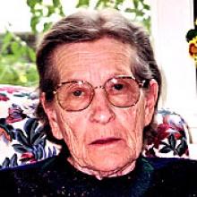 MINNIE MILLER  Obituary pic