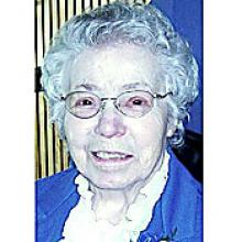 SISTER BERTHA CHARTIER  Obituary pic