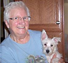 HERDIS STENSGAARD LINDBLOM (PETERSEN)  Obituary pic
